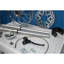 FRONT FORKS SET - MODERNISATION DISC BRAKE - (JAWA 350/638,632)